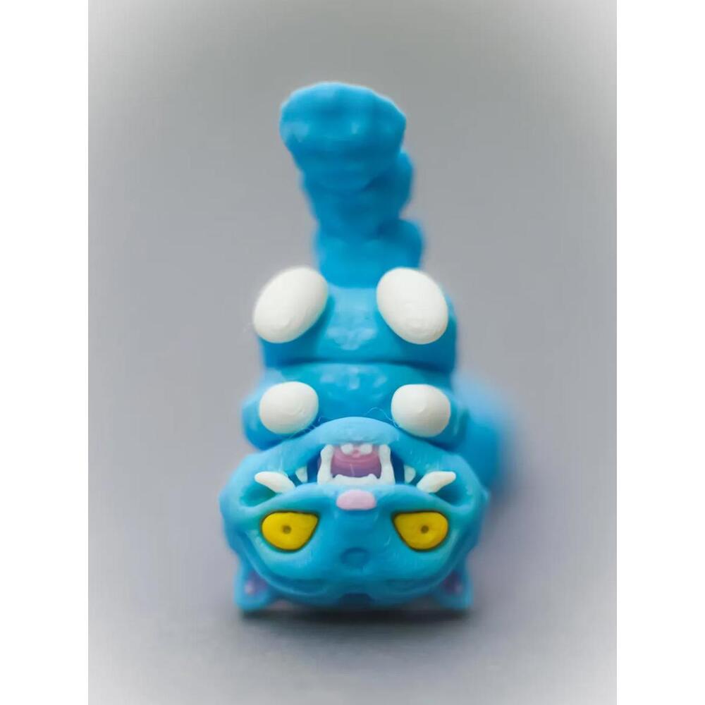 Articulated Flexi Derpy Figure - Kpop Demon Hunters Fidget Toy 3 In - Keychain